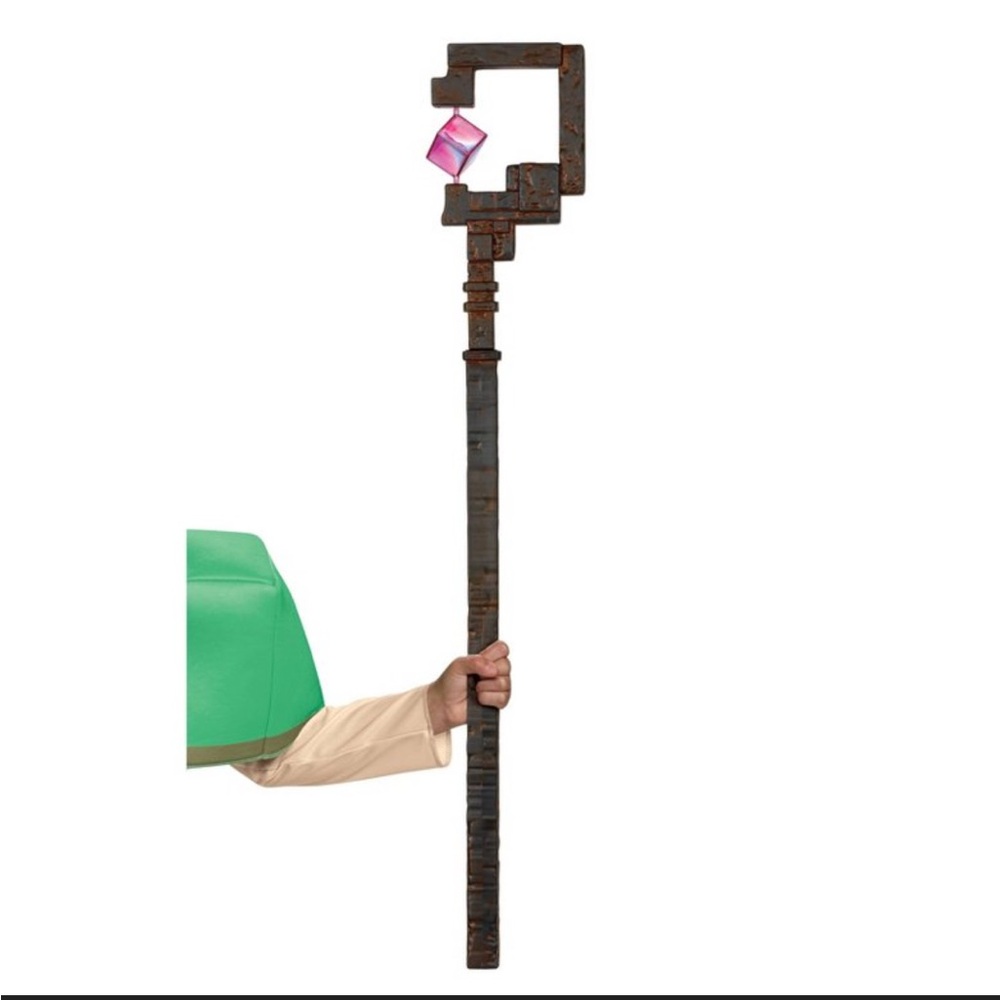 Disguise/Mojang Minecraft Movie Malgosha Staff Costume Hand Held Prop - Picture 12 of 14